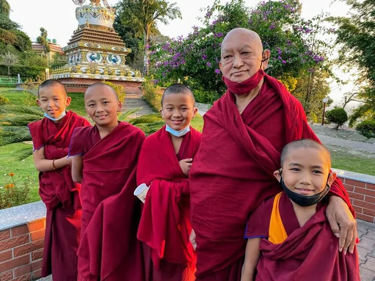 Kyabje Lama Thubten Zopa Rinpoche